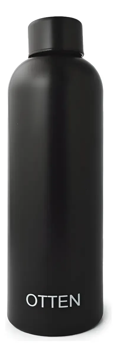 01247OTT0011-1 BOTELLA TERMICA DEPORTIVA - AC. INOX 550 ML - NEGRO