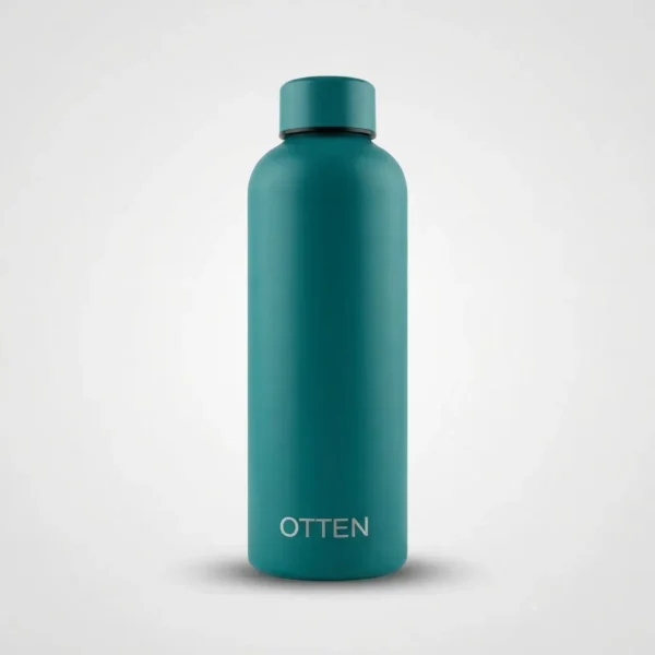 01247OTT0013-4 BOTELLA TERMICA DEPORTIVA - AC. INOX 550 ML - AZUL PETROLEO