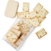 FRASCO ACRILICO CUADRADO CON TAPA DE BAMBU 1100 ML