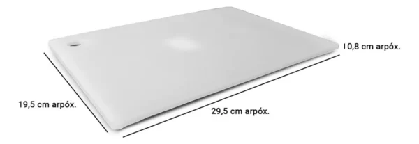 Tabla De Picar Para Cocina Otten Polipropileno 30 X 20 Cm