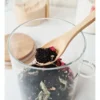 FRASCO HERMETICO VIDRIO CON TAPA CUCHARA BAMBU 700 ML
