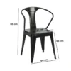 33273OTT0006_SILLA_DE_HIERRO_CRESPALDO_Y_REPOSABRAZOS_81X67X99_CM_TF505-49 copiamedidas SILLA HIERRO COMEDOR CON REPOSABRAZOS