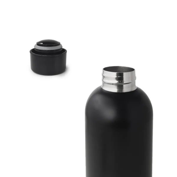 BOTELLA_VK007_NEGRO_3 BOTELLA TERMICA DEPORTIVA - AC. INOX 550 ML - NEGRO