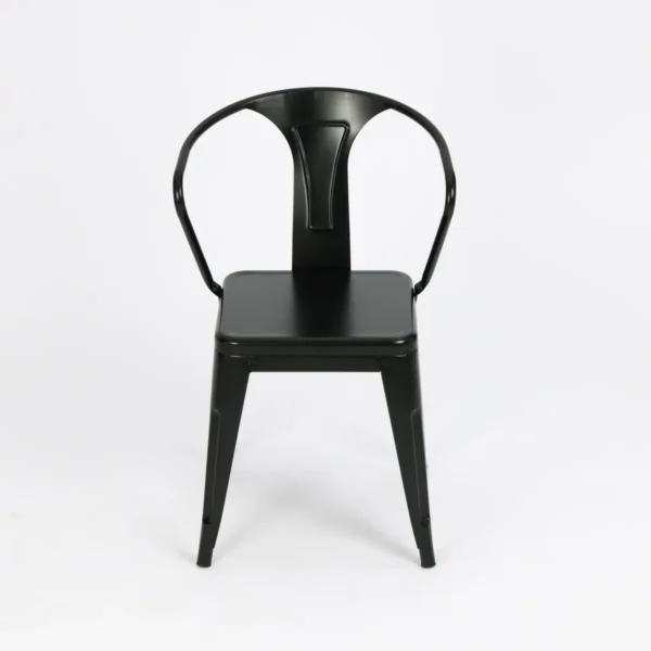 TF505-49 (2) SILLA HIERRO COMEDOR CON REPOSABRAZOS
