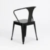 TF505-49 (5) SILLA HIERRO COMEDOR CON REPOSABRAZOS