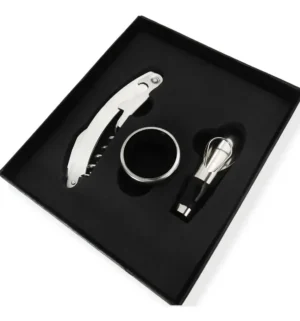 SET VINO 3 PZS CAJA REGALO