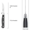 DUNIA-OTTEN CUCHILLO PELADOR  3'' FORJADO D414-F3