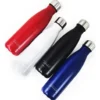 BOTELLA DE AGUA - AC. INOX 500 ML - DOBLE PARED DE ACERO - BLANCO