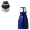 BOTELLA DE AGUA - AC. INOX 500 ML - DOBLE PARED DE ACERO - AZUL METALIZADO