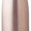 BOTELLA DE AGUA - AC. INOX 500 ML - DOBLE PARED DE ACERO - ROSA METALIZADO