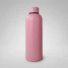 BOTELLA DE AGUA - AC. INOX 550 ML - DOBLE PARED DE ACERO - ROSA