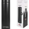 BOTELLA DE AGUA - AC INOX 500 ML - DOBLE PARED DE ACERO. TAPA CON SENSOR INTELIGENETE DE TEMPERATURA - NEGRO