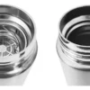 BOTELLA DE AGUA - AC INOX 500 ML - DOBLE PARED DE ACERO. TAPA CON SENSOR INTELIGENETE DE TEMPERATURA - PLATEADO