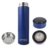 BOTELLA DE AGUA - AC INOX 500 ML - DOBLE PARED DE ACERO. TAPA CON SENSOR INTELIGENETE DE TEMPERATURA - AZUL