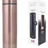 BOTELLA DE AGUA - AC INOX 500 ML - DOBLE PARED DE ACERO. TAPA CON SENSOR INTELIGENETE DE TEMPERATURA - ROSA METALIZADO