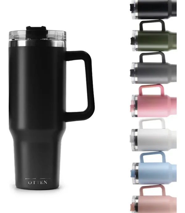 VASO TERMICO 1.000 ML NEGRO