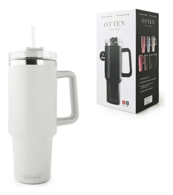 VASO TERMICO 1.200 ML BLANCO