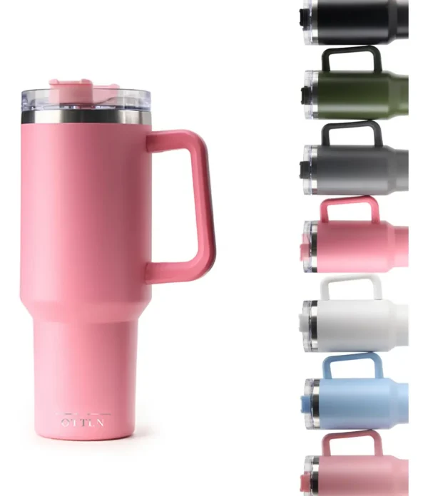 VASO TERMICO 1.200 ML ROSA