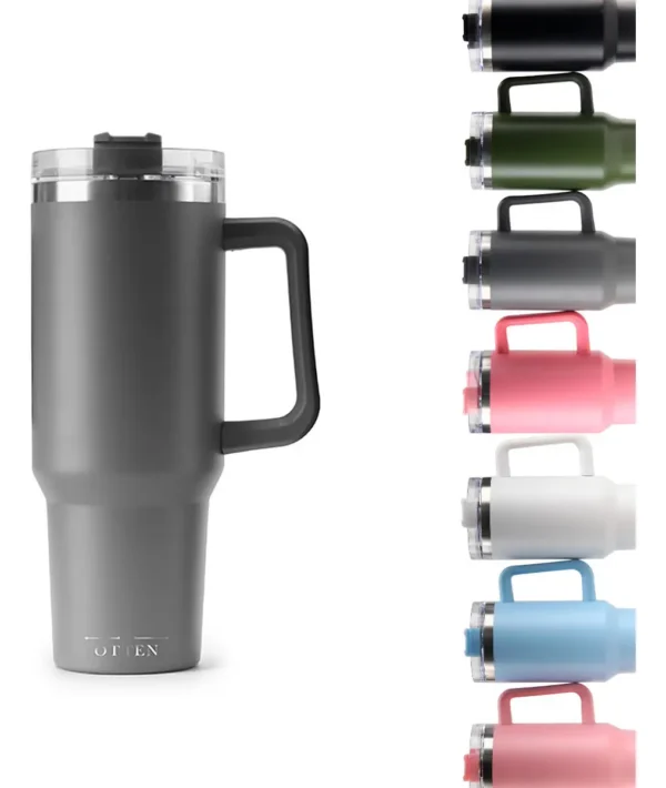VASO TERMICO 1.000 ML GRIS