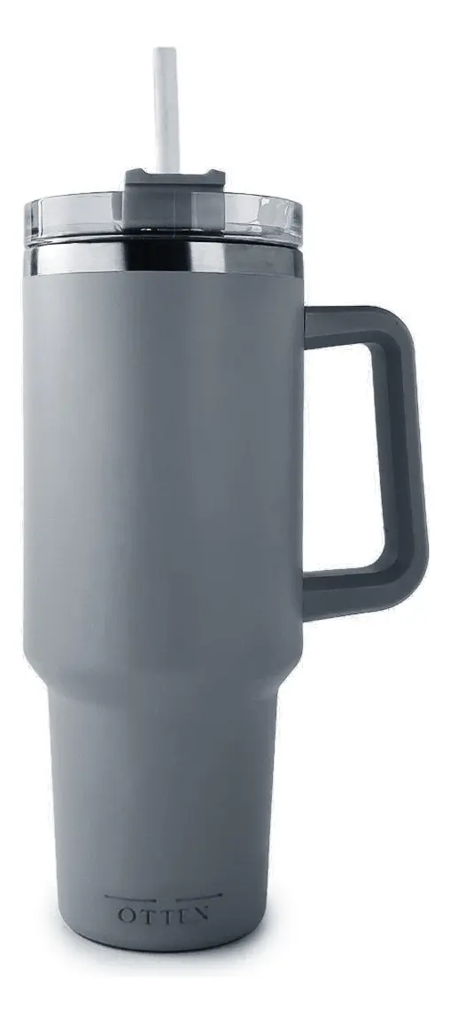 VASO TERMICO 1.000 ML GRIS
