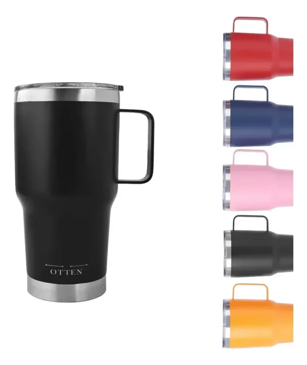 VASO TERMICO 800 ML NEGRO
