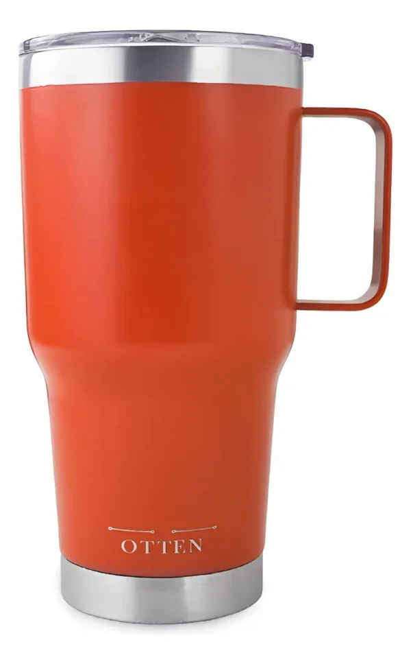 VASO TERMICO 800 ML NARANJA