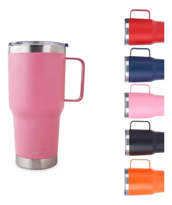 VASO TERMICO 800 ML ROSA