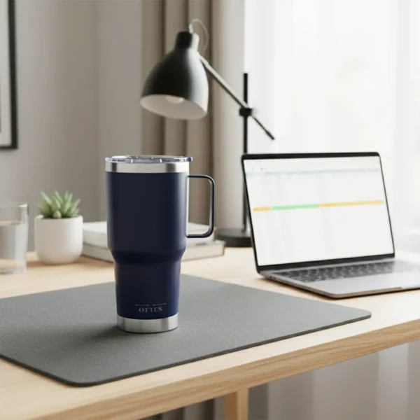 VASO TERMICO 800 ML AZUL