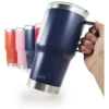 VASO TERMICO 800 ML AZUL