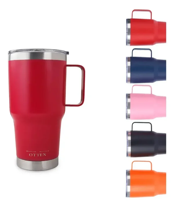 VASO TERMICO 800 ML ROJO