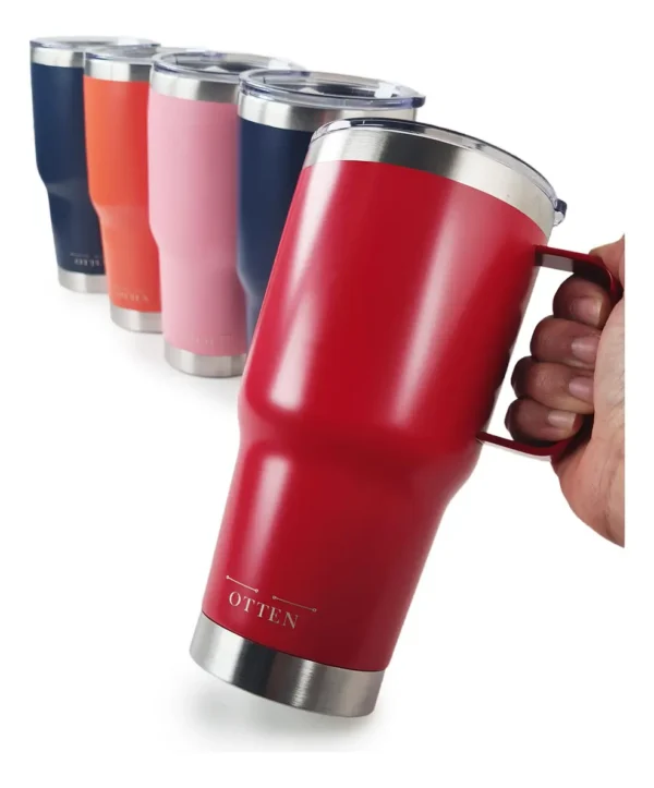 VASO TERMICO 800 ML ROJO