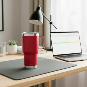 01247OTT0039-4 VASO TERMICO 800 ML ROJO