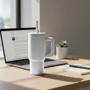 01247OTT0040-5 VASO TERMICO C/SOBETE 700 ML BLANCO