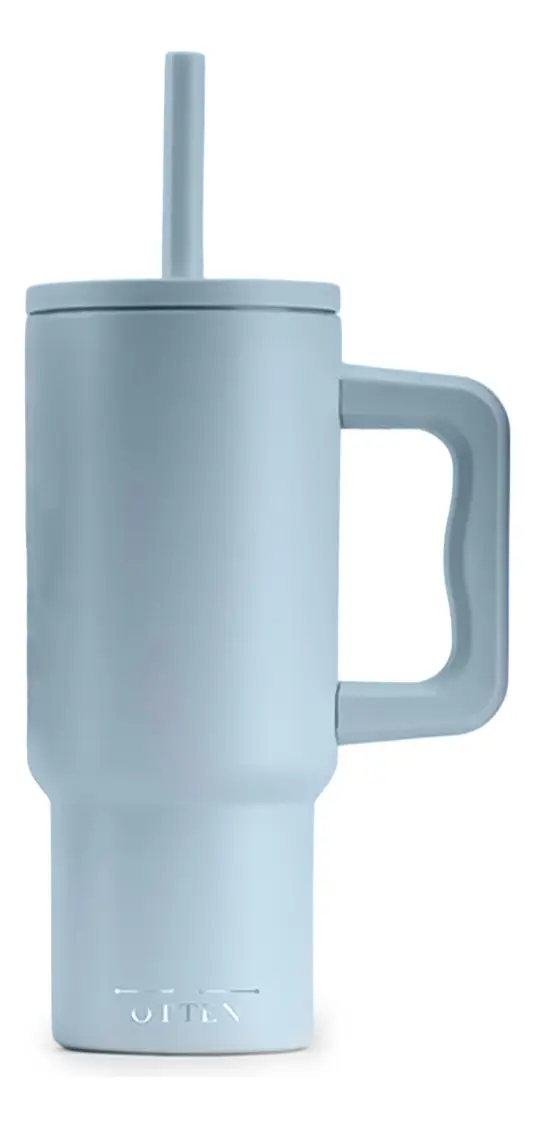 VASO TERMICO C/SOBETE 700 ML CELESTE