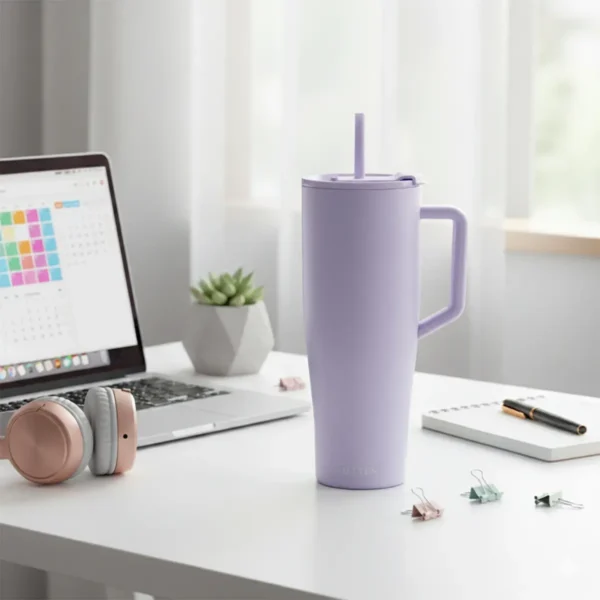 VASO TERMICO 1.000 LITRO ROSA