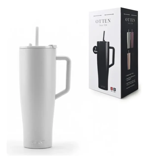 VASO TERMICO 1.000 LITRO BLANCO