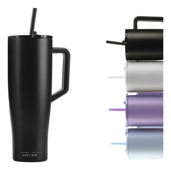 VASO TERMICO 1.000 ML NEGRO