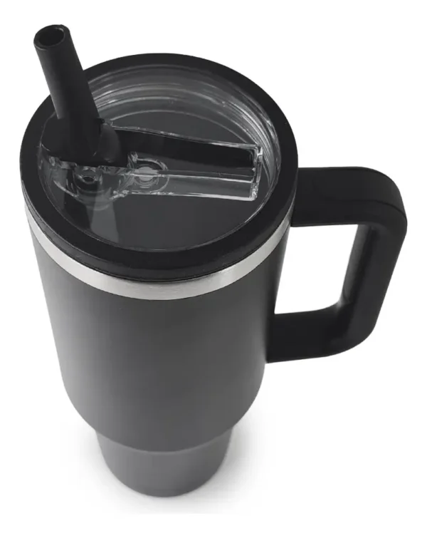 VASO TERMICO 1.000 ML NEGRO