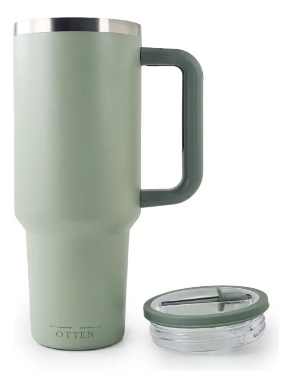VASO TERMICO 1.000 ML VERDE CLARO