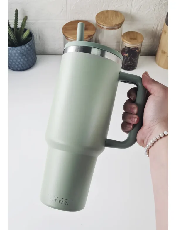 VASO TERMICO 1.000 ML VERDE CLARO
