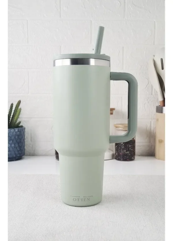 VASO TERMICO 1.000 ML VERDE CLARO