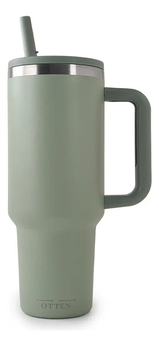 VASO TERMICO 1.000 ML VERDE CLARO