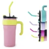 01247OTT0055-3 VASO TERMICO C/SORBETE ROSA/AMARILLO 860ML