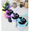 01247OTT0055-5 VASO TERMICO C/SORBETE ROSA/AMARILLO 860ML