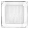 Organizador Cuadrado Contenedor Acrilico Para Heladera 15 Cm Transparente