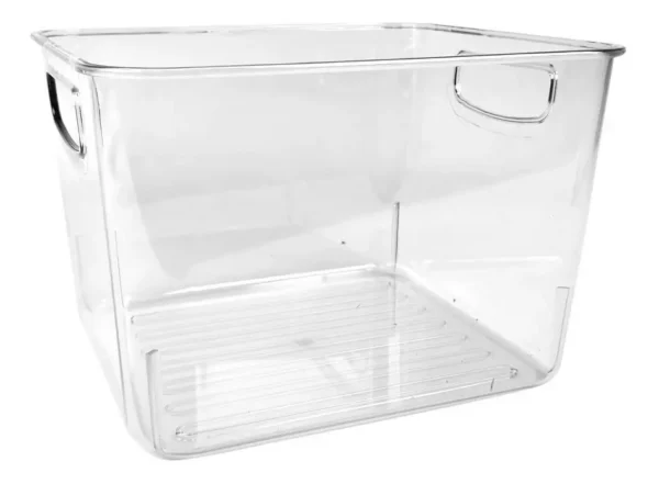 02014DUN010-1 Organizador Cajon Acrilico Contenedor Para Heladera 22 Cm