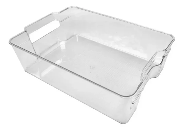Organizador Cajon Acrilico Contenedor Para Heladera 38 Cm