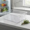 Organizador Cajon Acrilico Contenedor Para Heladera 38 Cm