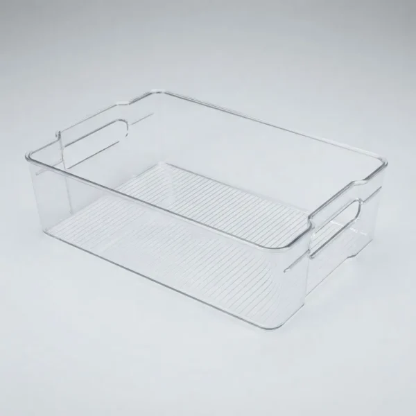 Organizador Cajon Acrilico Contenedor Para Heladera 38 Cm