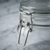 Frasco Tarro De Vidrio Cierre Clip Hermetico 500 Ml Color Transparente